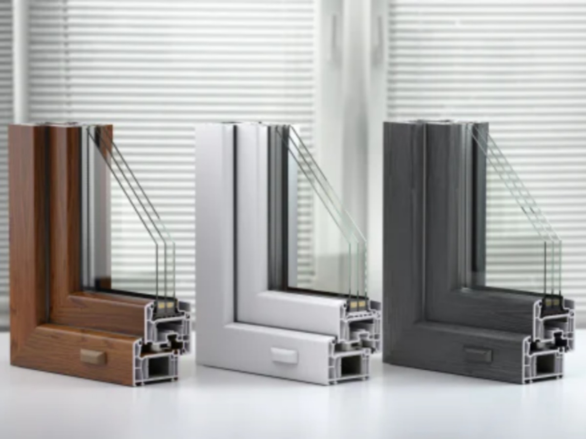 PVC door and window frame production line