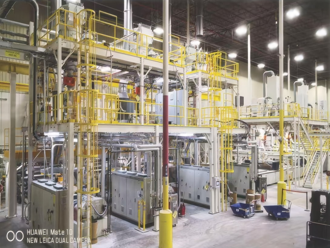 مشروع أرضيات SPC في الولايات المتحدة الأمريكية مع الالتزام بمعايير UL